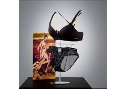 Стійка телескопічна,настільна, для білизни (висота 53-68см. чорний хром)